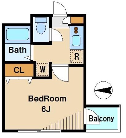 モンシャトー中野新井館の物件間取画像